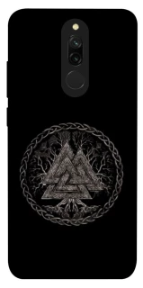 Чехол на Xiaomi Redmi 8 Валькнут v3 фото 1 из 1