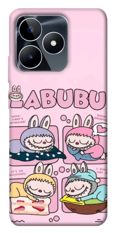 Чехол на Realme C53 Labubu Dreams Collage фото 1 из 1