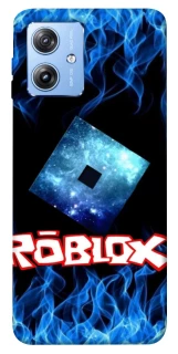 Чехол на Motorola Moto G84 Roblox Galaxy Flame Logo фото 1 из 1