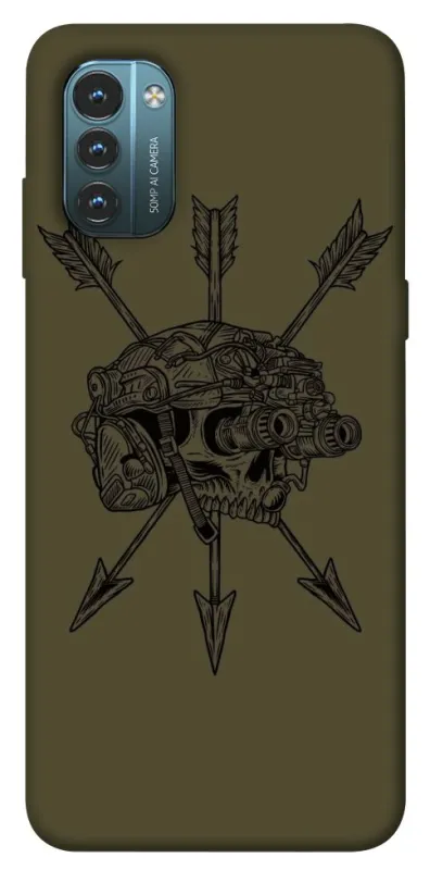 Чохол на Nokia G21 Mil skull фото 1 з 1