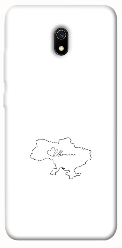 Чохол на Xiaomi Redmi 8a Ukraine map фото 1 з 1