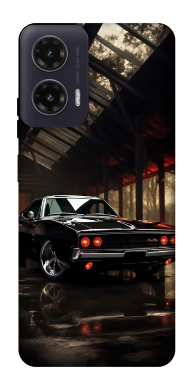 Чохол на Motorola Moto G35 Black classic car фото 1 з 1
