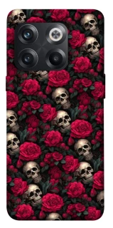 Чохол на OnePlus 10T Черепа та рози фото 1 з 1
