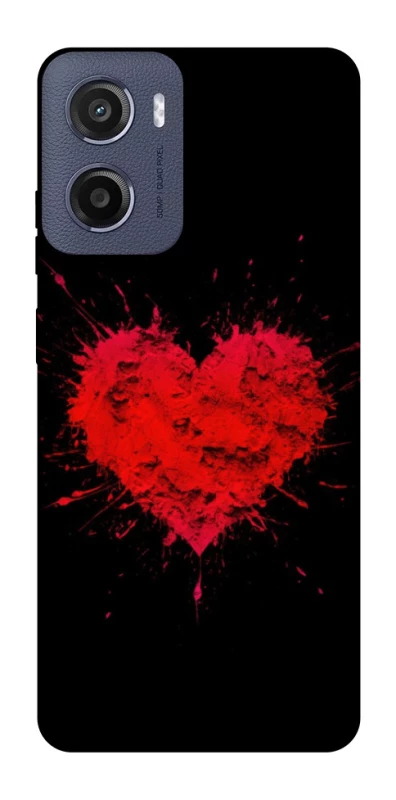 Чохол на Motorola Moto G05 Splash heart фото 1 з 1