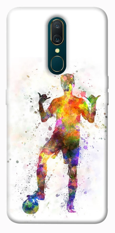Чохол на OPPO F11 / A9 / A9X Football Player v3 фото 1 з 1