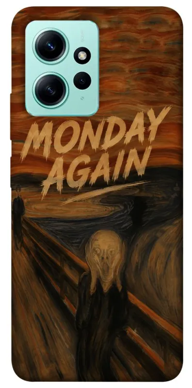 Чехол на Xiaomi Redmi Note 12 4G Monday Again фото 1 из 1