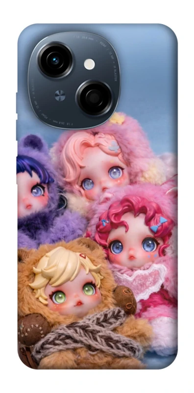 Чохол на TECNO Spark Go 1 SKULLPANDA × My Little Pony Ver.1 фото 1 з 1