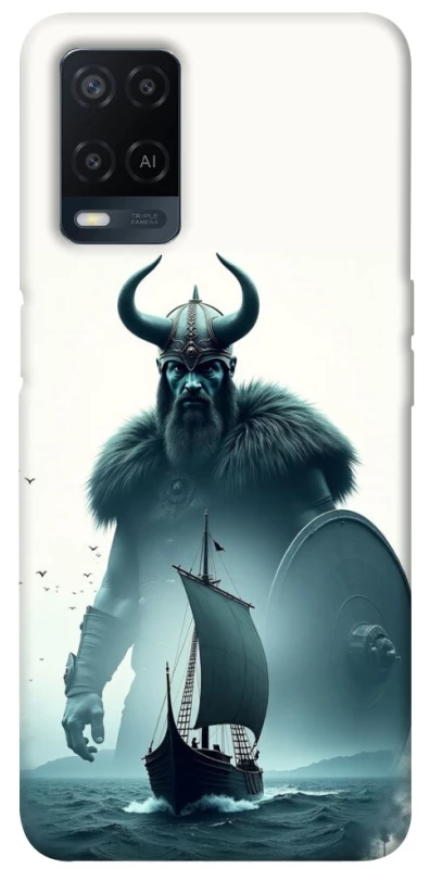 Чехол на Oppo A54 4G Nordic drakkar v2 фото 1 из 1