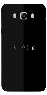 Чехол на Samsung J510F Galaxy J5 (2016) Black фото 1 из 1