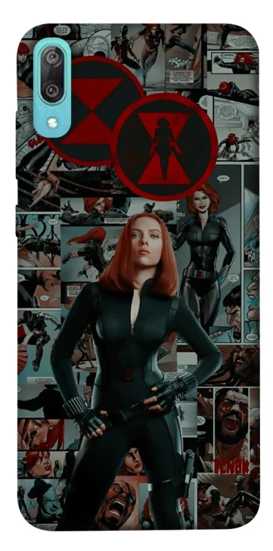 Чохол на Huawei Y6 Pro (2019) Black Widow фото 1 з 1