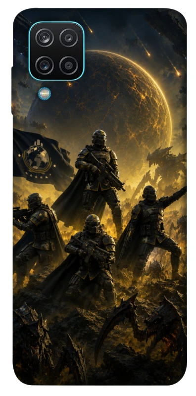 Чехол на Samsung Galaxy M12 HELLDIVERS ver.2 фото 1 из 1