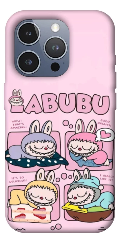 Чехол на Apple iPhone 16 Pro Max Labubu Dreams Collage фото 1 из 1