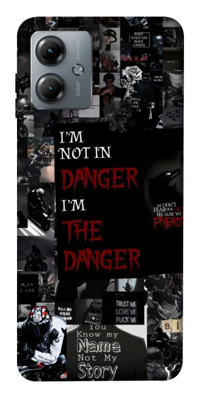 Чохол на Motorola Moto G14 Danger collage фото 1 з 1