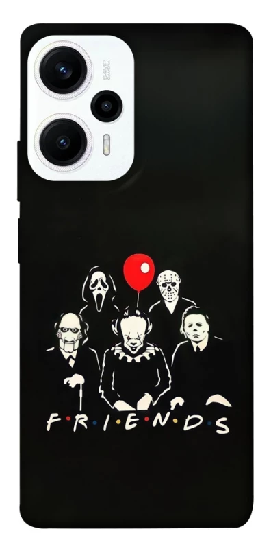 Чохол на Xiaomi Poco F5 / Note 12 Turbo Horror Friends фото 1 з 1