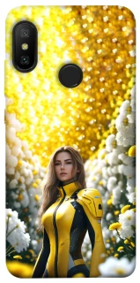 Чехол на Xiaomi Mi A2 Lite / Xiaomi Redmi 6 Pro Cyber space girl ver.2 фото 1 из 1