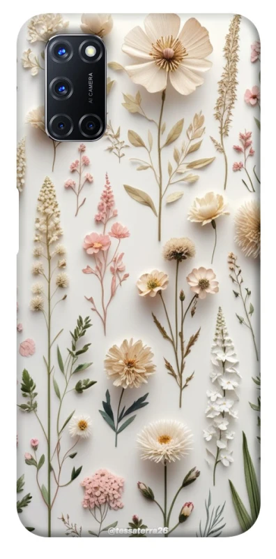 Чохол на Oppo A52 / A72 / A92 Floral design ver.1 фото 1 з 1