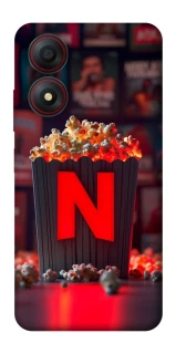 Чехол на ZTE Blade A34 4G Netflix and popcorn фото 1 из 1