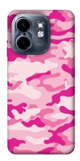Чехол на Infinix Smart 9 4G / Hot 50i camouflage pink фото 1 из 1