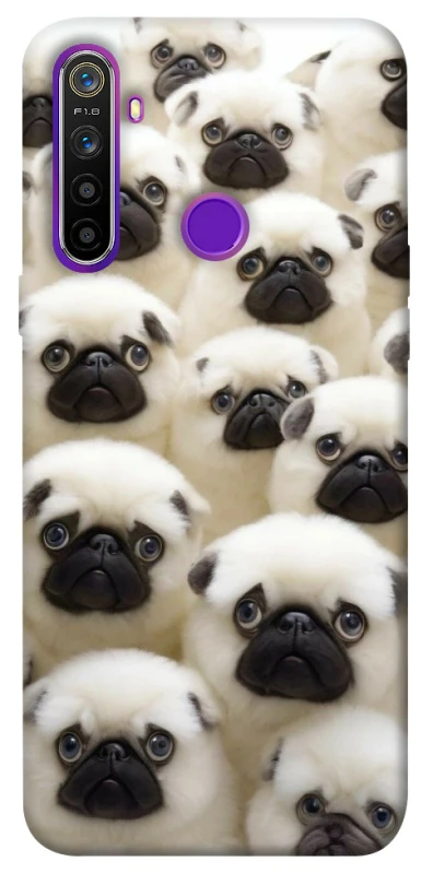 Чохол на Realme 5 Doggy Pug Love фото 1 з 1