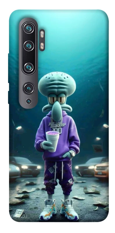 Чохол на Xiaomi Mi Note 10 / Note 10 Pro / Mi CC9 Pro Сквідвард фото 1 з 1
