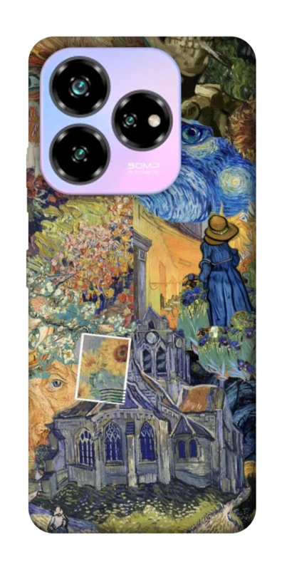 Чохол на ZTE Nubia V60 Van Gogh collage фото 1 з 1