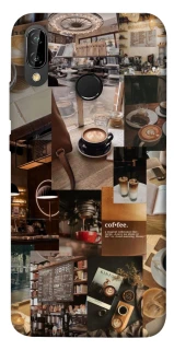 Чохол на Huawei P20 Lite Coffee collage ver.2 фото 1 Чохол на Huawei P20 Lite Coffee collage ver.2 фото 1 з 1