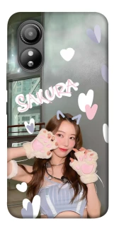 Чехол на ZTE Blade L220 Sakura - LE SSERAFIM фото 1 из 1