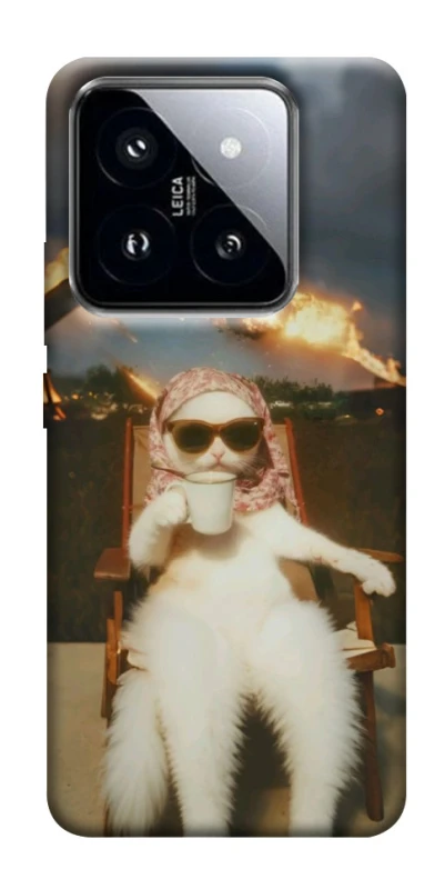 Чехол на Xiaomi 14 Pro Exploding Kittens ver.1 фото 1 из 1