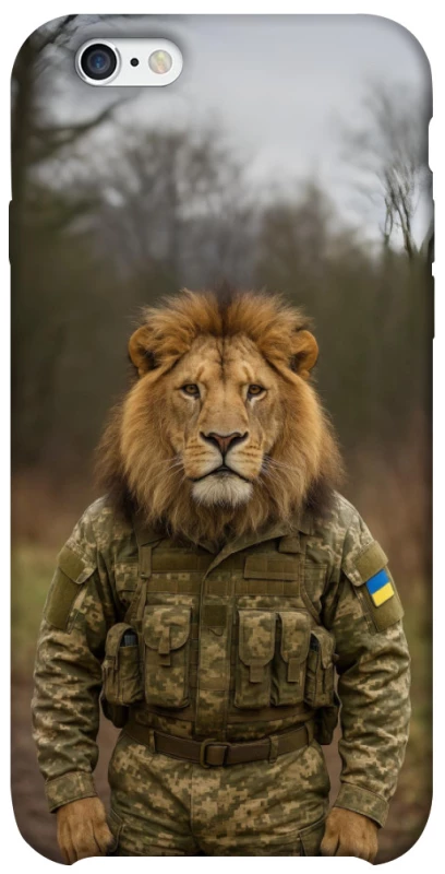 Чохол на Apple iPhone 6/6s (4.7") Лев захисник фото 1 з 1