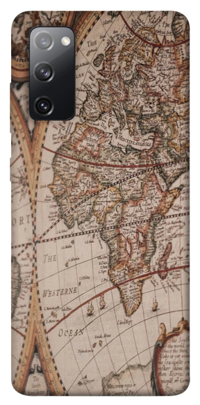 Чехол на Samsung Galaxy S20 FE Карта путешествий фото 1 из 1