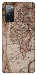 Чехол на Samsung Galaxy S20 FE Карта путешествий фото 1 из 1