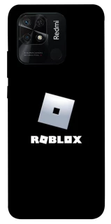Чехол на Xiaomi Redmi 10C Roblox logo black фото 1 из 1