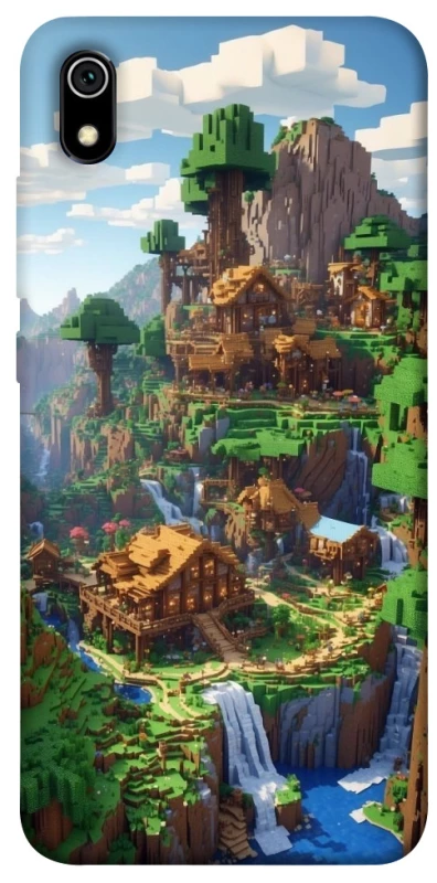 Чехол на Xiaomi Redmi 7A Minecraft universe фото 1 из 1