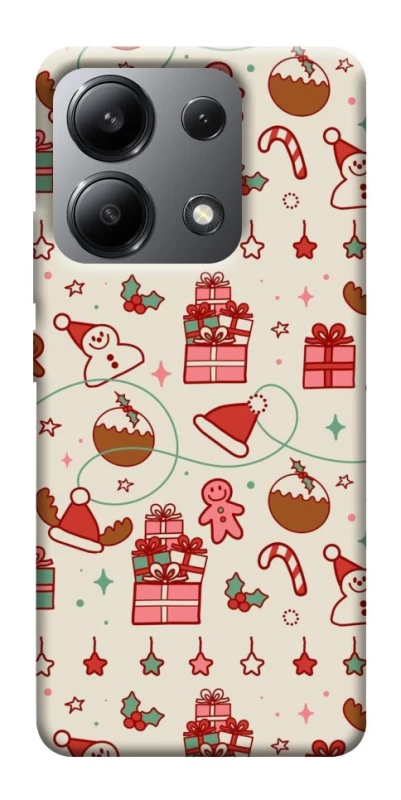 Чохол на Xiaomi Redmi Note 13 4G Новорічний v14 фото 1 з 1