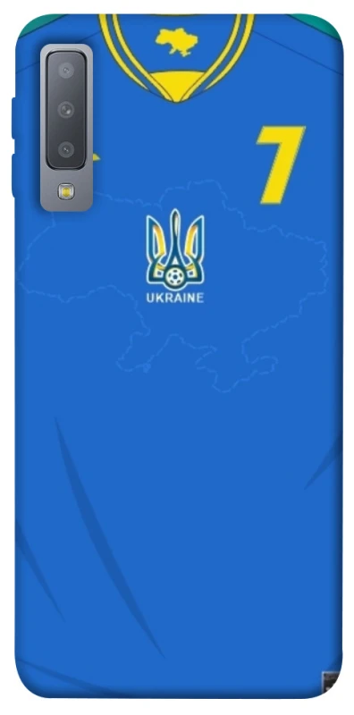 Чехол на Samsung A750 Galaxy A7 (2018) UA-Football ver.4 фото 1 из 1
