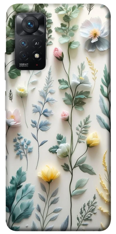 Чохол на Xiaomi Redmi Note 11 Pro 4G/5G Floral design ver.4 фото 1 з 1