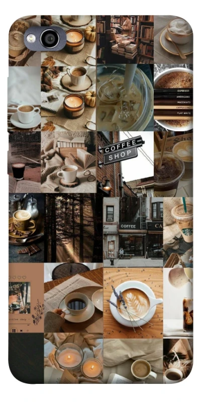 Чохол на Xiaomi Redmi 4a Coffee collage ver.3 фото 1 з 1