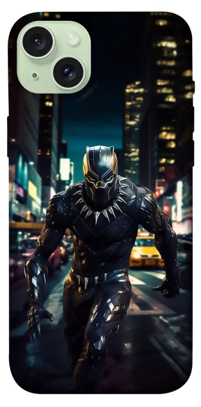 Чехол на Apple iPhone 15 Plus (6.7") Black Panther фото 1 из 1