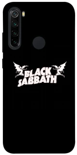 Чохол на Xiaomi Redmi Note 8 Black Sabbath logo ver.2 фото 1 з 1