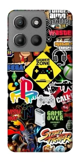 Чехол на Motorola Moto G15 Power Gamer Zone фото 1 из 1