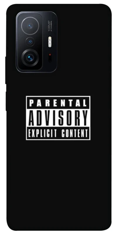 Чохол на Xiaomi 11T / 11T Pro Parental Advisory Label фото 1 Чохол на Xiaomi 11T / 11T Pro Parental Advisory Label фото 1 з 1