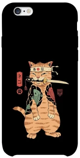 Чохол на Apple iPhone 6/6s (4.7") Кіт-самурай фото 1 з 1