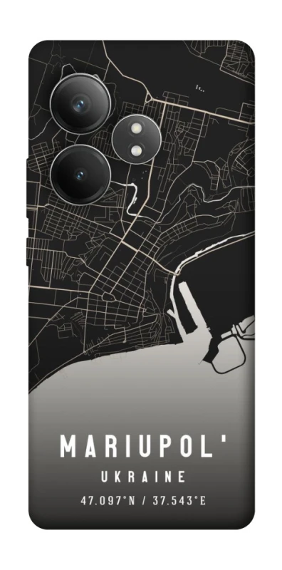 Чохол на Realme GT Neo 6 SE Mariupol map фото 1 з 1