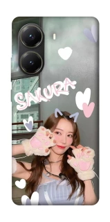 Чохол на Xiaomi Poco X6 Pro Sakura - LE SSERAFIM фото 1 з 1