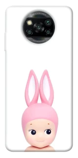 Чохол на Xiaomi Poco X3 NFC / Poco X3 Pro Minimal Bunny Peek фото 1 з 1