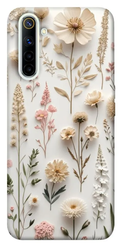 Чохол на Realme 6 Floral design ver.1 фото 1 з 1