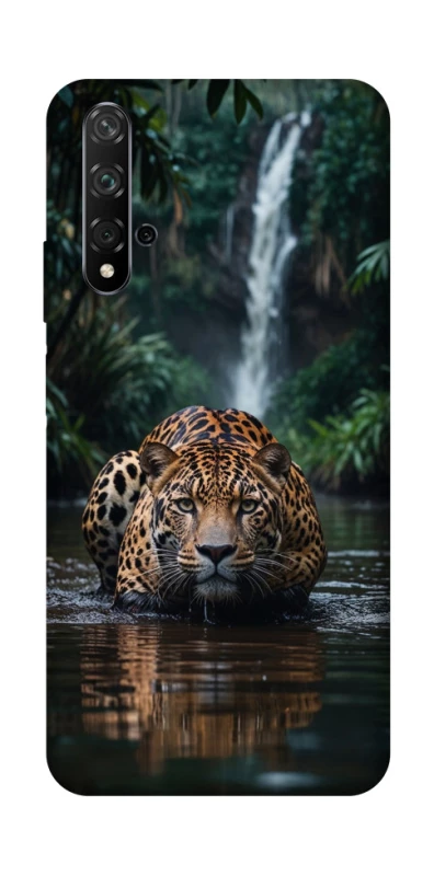 Чохол на Huawei Honor 20 / Nova 5T Leopard in water фото 1 з 1