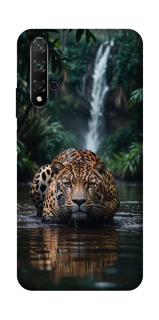 Чехол на Huawei Honor 20 / Nova 5T Leopard in water фото 1 из 1