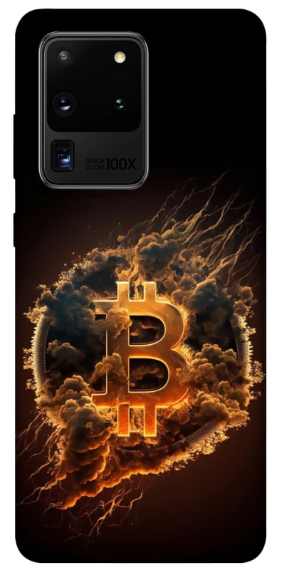 Чохол на Samsung Galaxy S20 Ultra Smoky Bitcoin фото 1 з 1