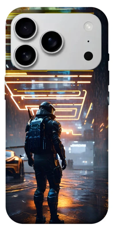 Чехол на Apple iPhone 17 Pro Max (6.9") Cyber character фото 1 из 1